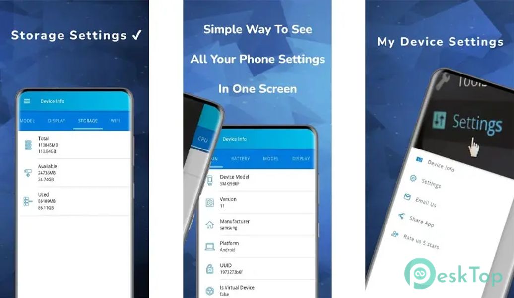 My Device Settings 4.9.0 APK MOD Descarga gratuita completa