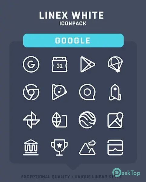 LineX White Icon Pack 6.4 APK MOD Descarga gratuita completa