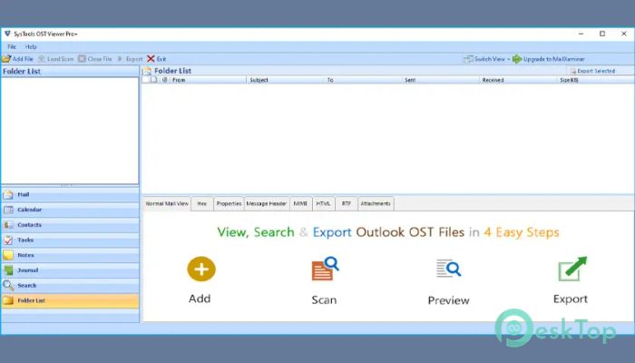 Descargar SysTools OST Viewer Pro Plus 4.0 Completo Activado Gratis