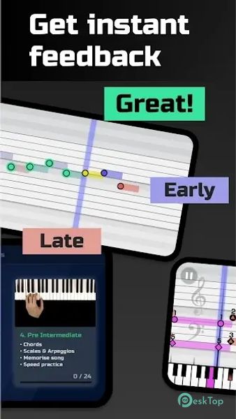 Timbro Piano - Learn Piano 17.2 APK MOD フル無料ダウンロード