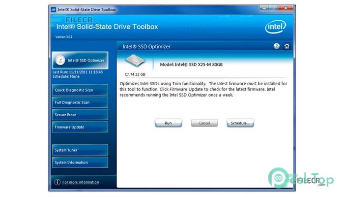 Descargar Intel Solid State Drive (SSD) Toolbox 3.5.15 Completo Activado Gratis