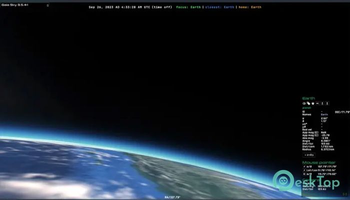 下载 Gaia Sky 3.6.3 免费完整激活版