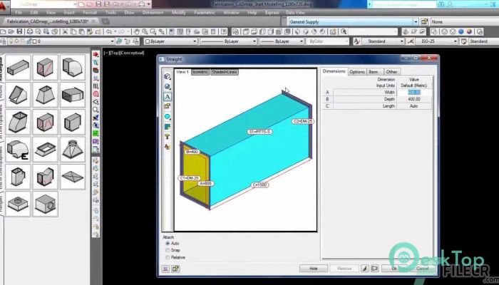  تحميل برنامج Autodesk Fabrication CADmep 2023  برابط مباشر