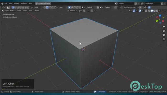 Blender Market - BoxCutter 720.8.3 完全アクティベート版を無料でダウンロード