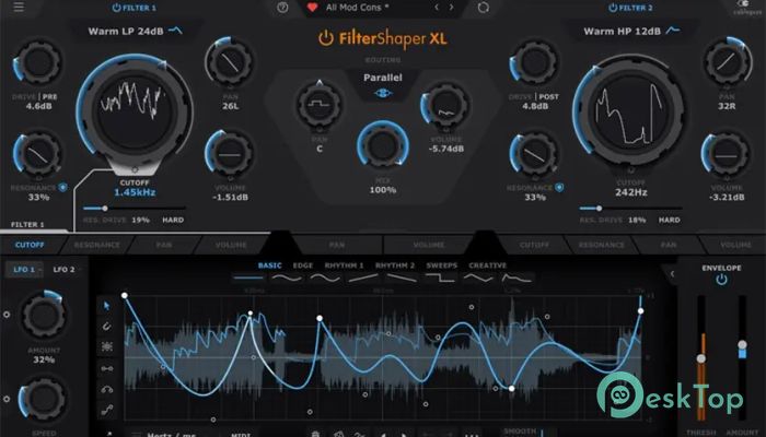 Cableguys FilterShaper XL 1.0.3 完全アクティベート版を無料でダウンロード