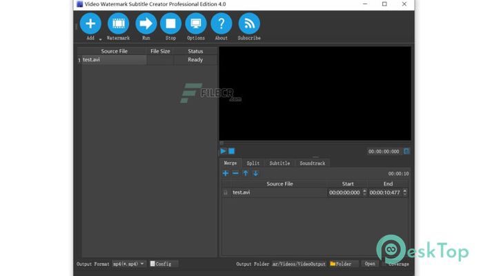 Скачать Video Watermark Subtitle Creator Professional 4.0.5.1 полная версия активирована бесплатно