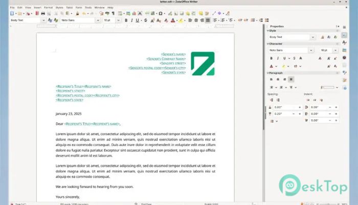 Descargar ZetaOffice 24.2.8.0 Completo Activado Gratis