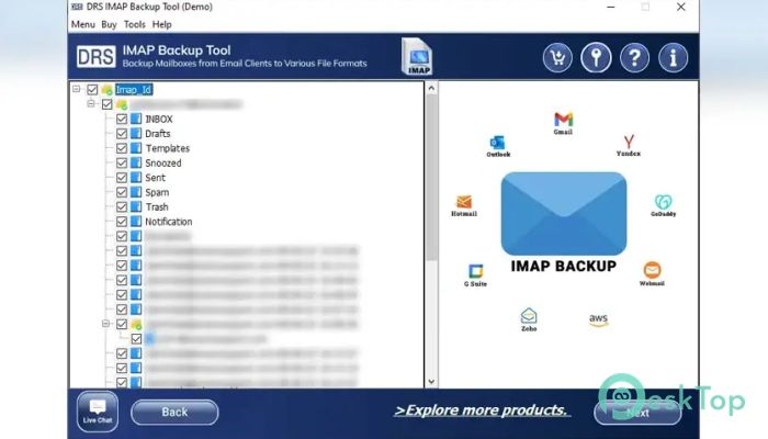 Descargar MigrateEmails IMAP Backup Tool 1.0 Completo Activado Gratis