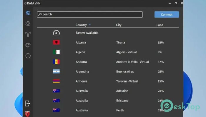 G DATA VPN 1.0 完全アクティベート版を無料でダウンロード