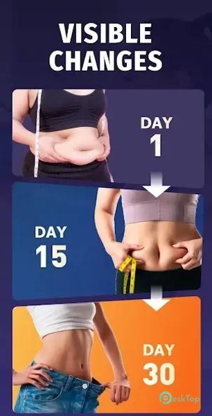 Lose Belly Fat - Abs Workout 1.5.3 APK MOD تحميل مجاني كامل