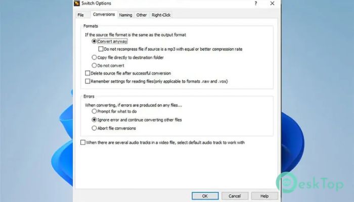 Скачать NCH Switch Free 1.0 полная версия активирована бесплатно