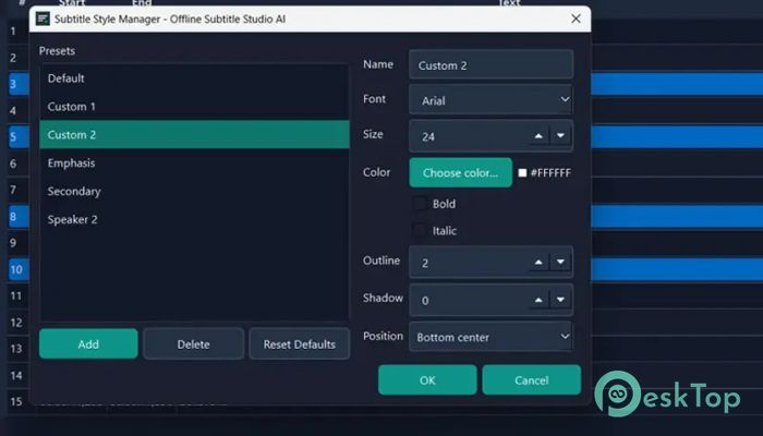 Télécharger Offline Subtitle Studio AI 1.0.3 Gratuitement Activé Complètement