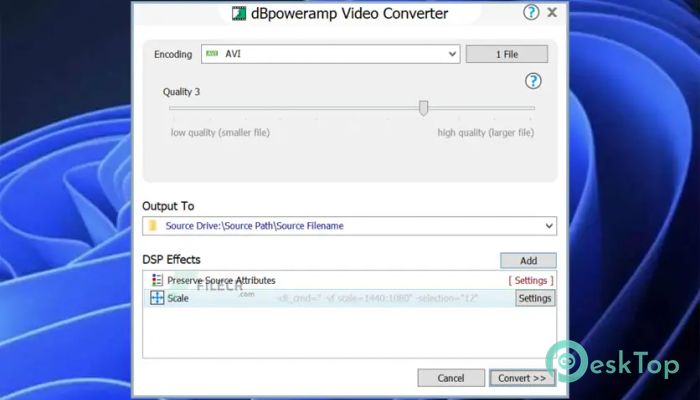 下载 dBpoweramp Video Converter  R2025-01-17 免费完整激活版