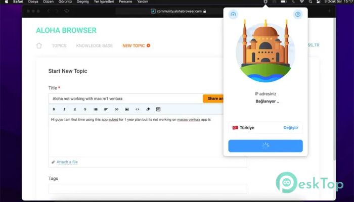 Aloha Browser 1.0 完全アクティベート版を無料でダウンロード