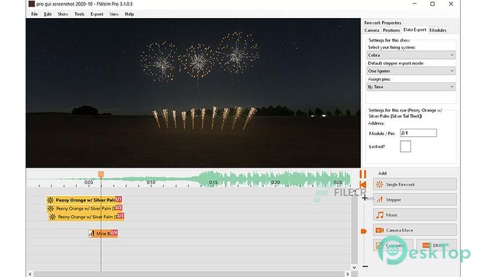 تحميل برنامج FWSim Fireworks Simulator Pro 3.2.0.23 برابط مباشر