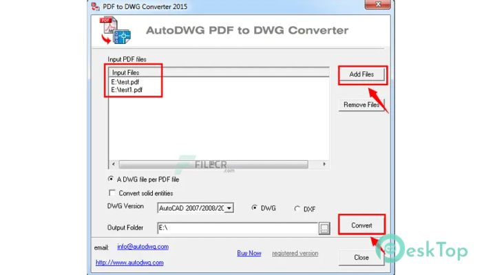 تحميل برنامج AutoDWG PDF to DWG Converter Pro  2026 v5.1 برابط مباشر