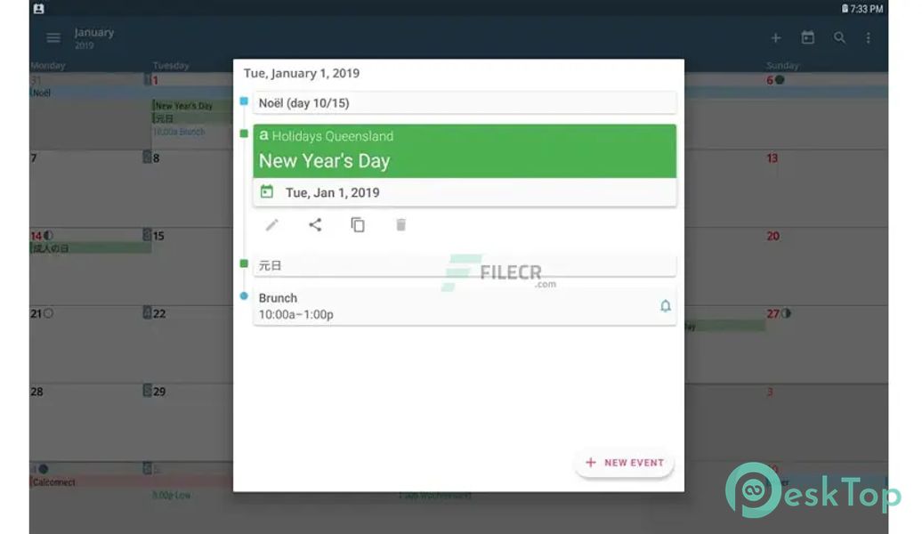 aCalendar+ Calendar & Tasks 2.9.3 APK MOD Полная бесплатная загрузка