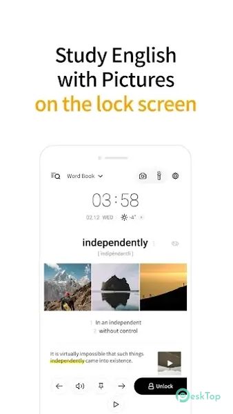 Lockscreen English Dictionary 1.8.193 APK MOD 完整免费下载