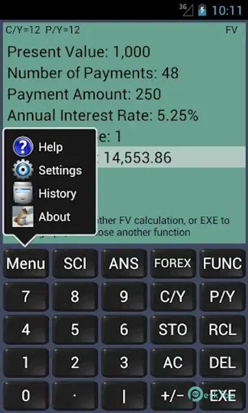 Financial Calculator FincCalc 1.4.7 APK MOD मुफ्त पूर्ण डाउनलोड