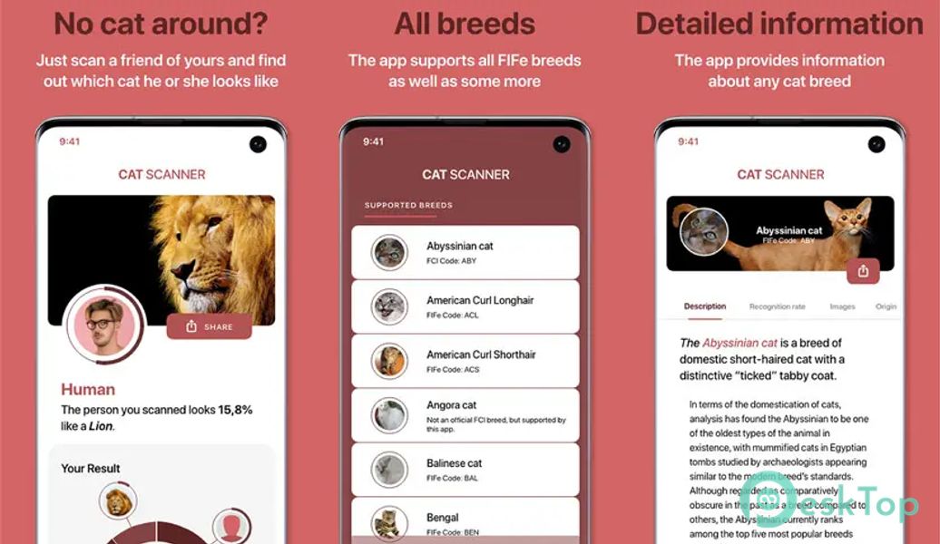 Cat Scanner: Breed Recognition 22.2.3-G APK MOD フル無料ダウンロード