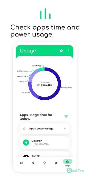 Electron: battery health info 2.1.0 APK MOD تحميل مجاني كامل