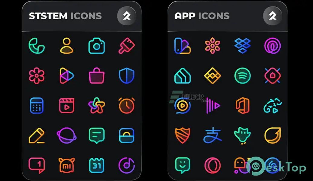 PHANTOM - Two tone icons 2.0 APK MOD تحميل مجاني كامل