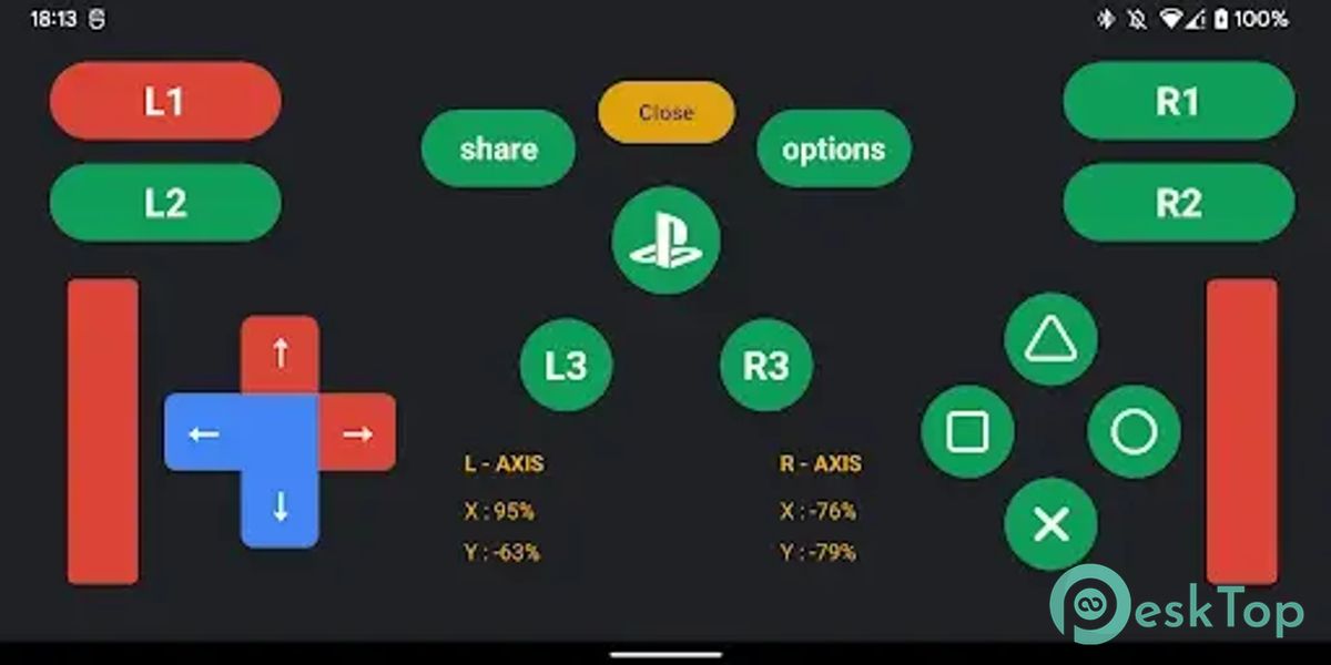 PS5 GamePad Tester 1.09 APK MOD تحميل مجاني كامل