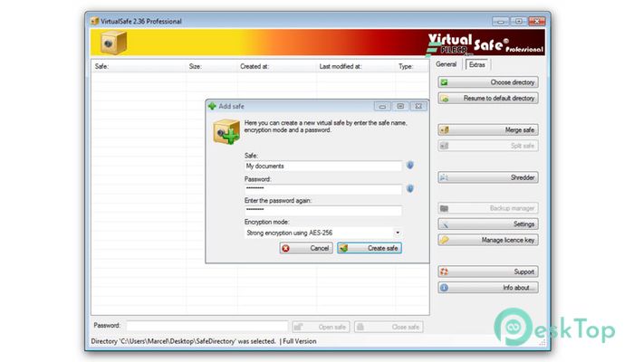 下载 Virtual Safe Professional 3.5.3.0 免费完整激活版