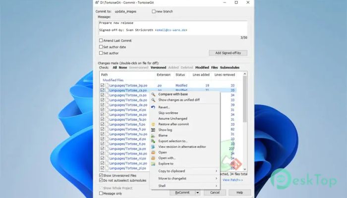 تحميل برنامج TortoiseGit 2.18.0.1 برابط مباشر