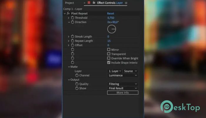 Скачать Aescripts - Pixel Repeat 1.0 полная версия активирована бесплатно