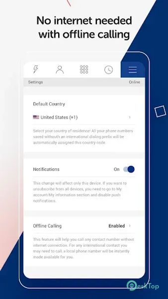 KeepCalling International 3.10.8 APK MOD Unlocked (Full) Free Download