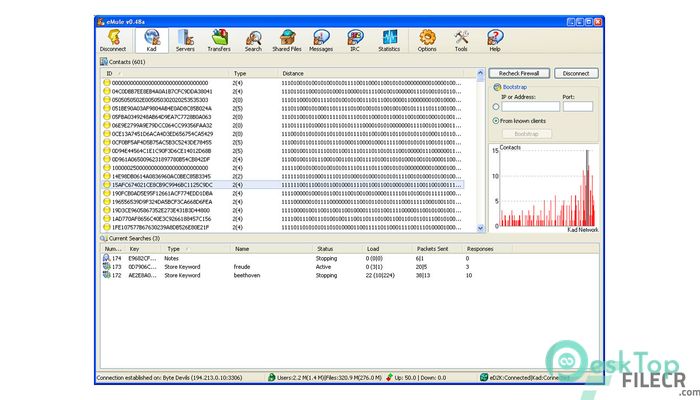 Télécharger eMule  0.53 – P2P client Gratuitement Activé Complètement