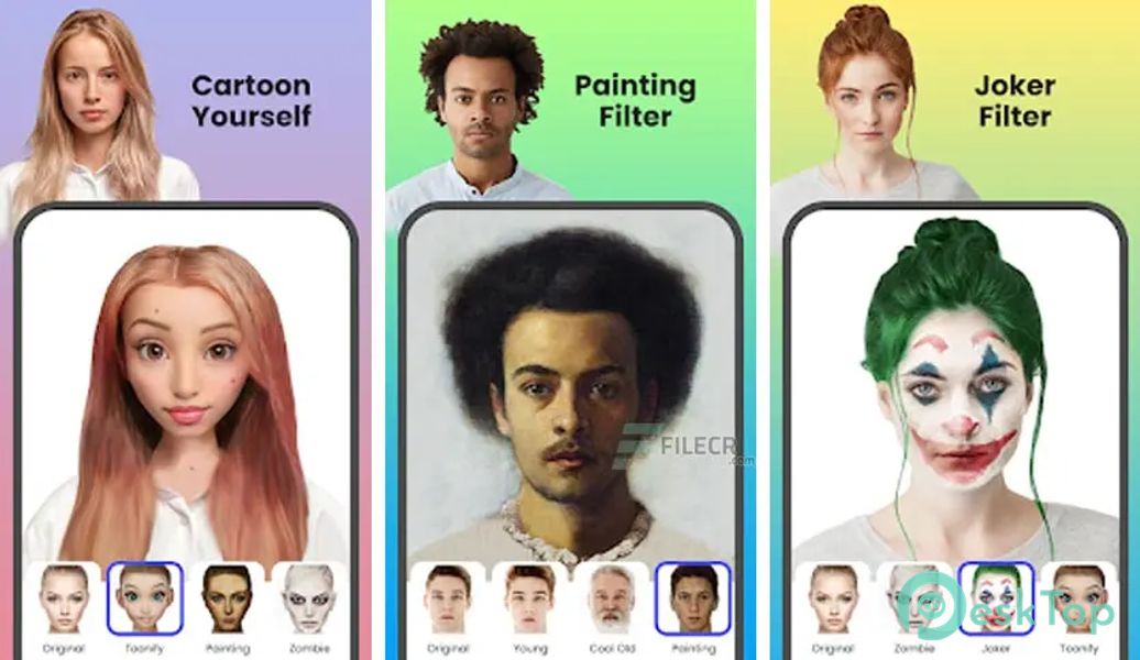 FaceLab Face Editor App, Aging