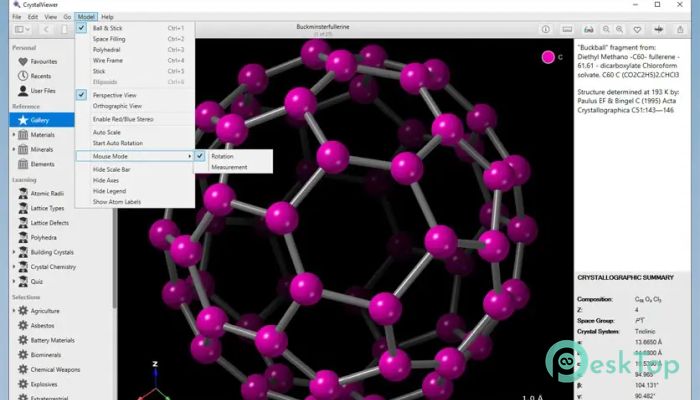 Download CrystalMaker CrystalViewer 11.2.2.300 Free Full Activated