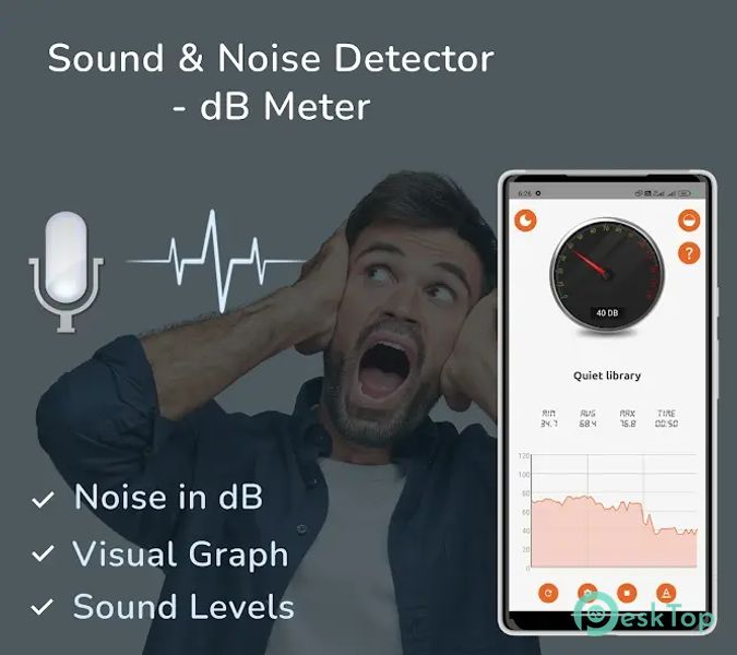 Noise Detector: Sound Detector 2.2.1 APK MOD Unlocked (Full) Free Download