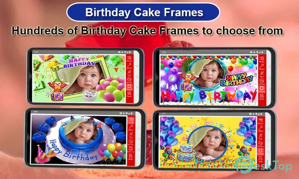 Birthday Cake Frames 6.3 APK MOD Unlocked (Full) Free Download
