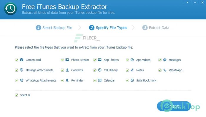 Download ThunderShare iTunes Backup Extractor 6.2.0.0 Free Full Activated
