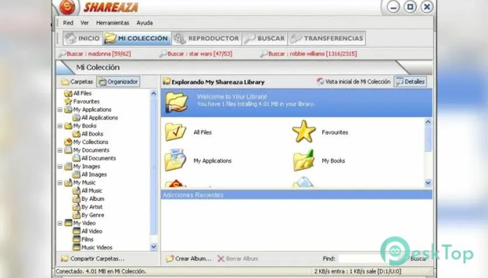 Descargar Shareaza 2.7.10.2 Completo Activado Gratis