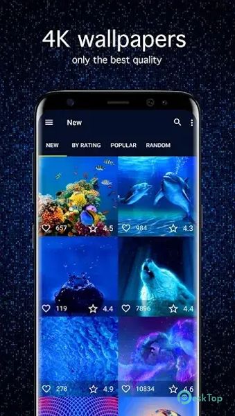 Blue Wallpapers 4K 5.7.91 APK MOD Tam Ücretsiz İndir