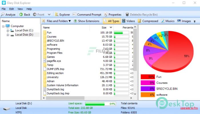 Download Glary Disk Explorer  6.1.1.2 Free Full Activated