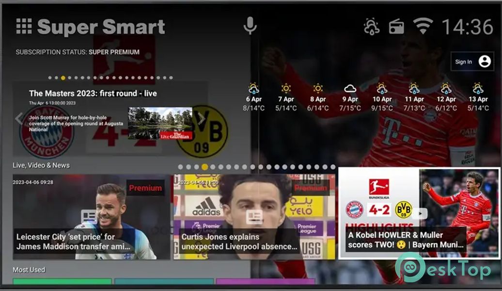 Super Smart TV Launcher LIVE 3.8.4 APK MOD 完整免费下载