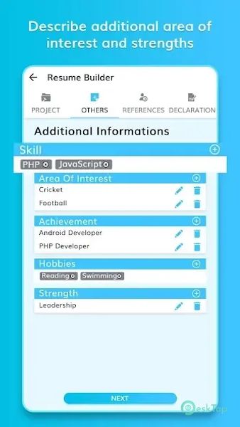 CV: Professional Resume Maker 1.11 APK MOD Unlocked (Full) Free Download