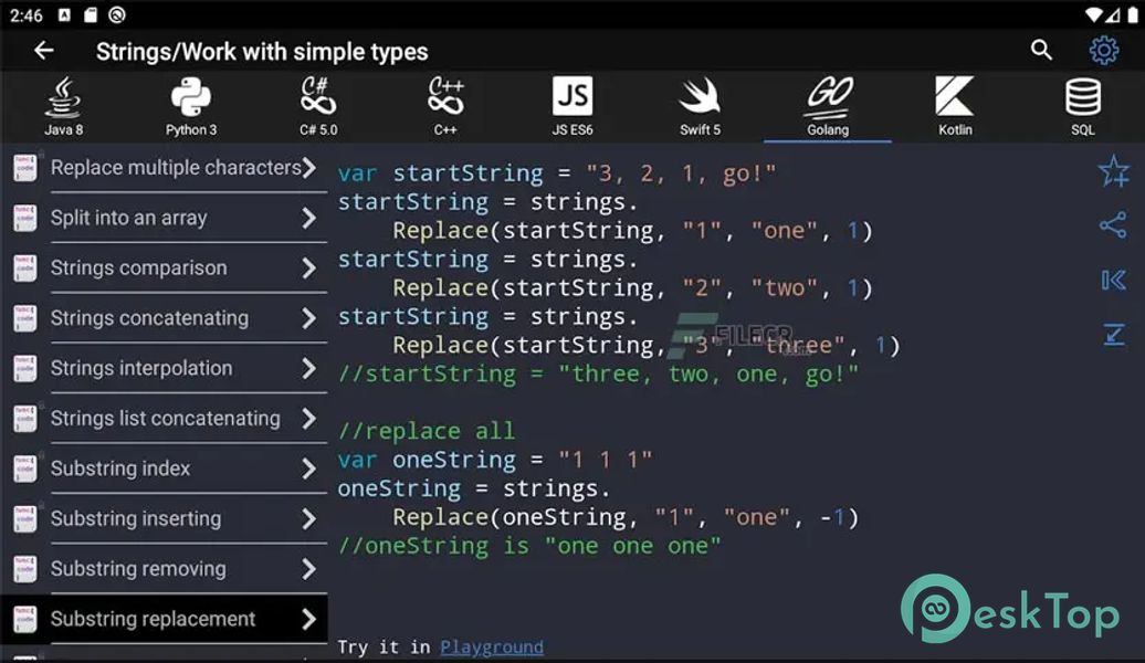 Code Recipes 2.50 APK MOD Tam Ücretsiz İndir