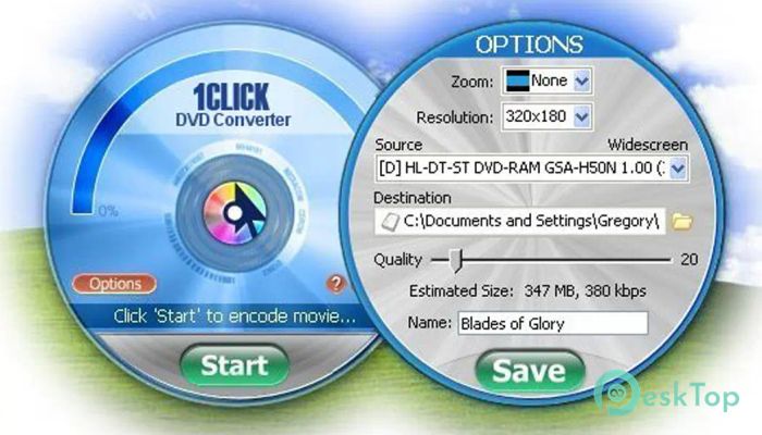 下载 1CLICK DVD Converter 3.2.2.2 免费完整激活版
