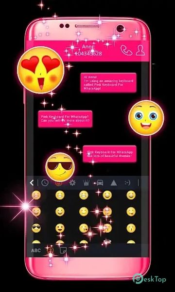 Pink Keyboard For WhatsApp 68.0 APK MOD Unlocked (Full) Free Download