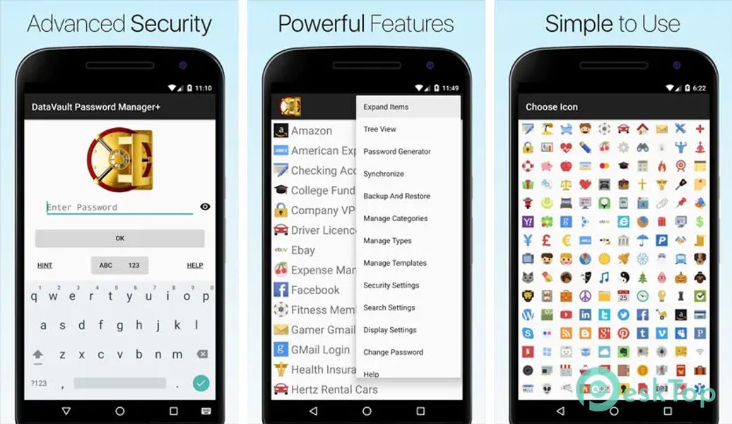 DataVault Password Manager v6.3.12 APK MOD Полная бесплатная загрузка