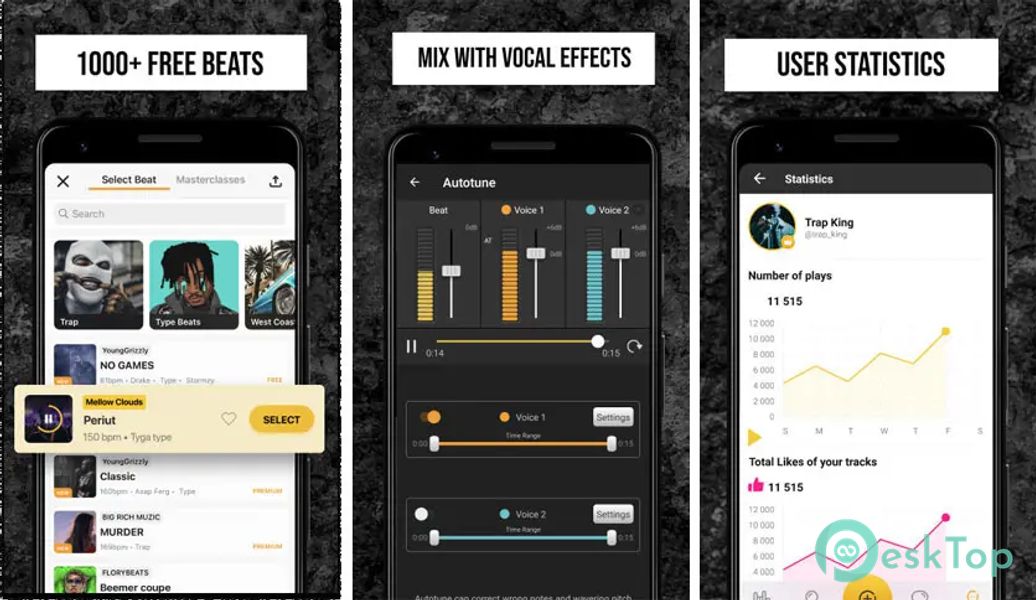 Rap Fame - Rap Music Studio 3.42.0 APK MOD Полная бесплатная загрузка