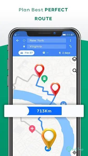 GPS Map Route Planner 2.2.1 APK MOD Descarga gratuita completa