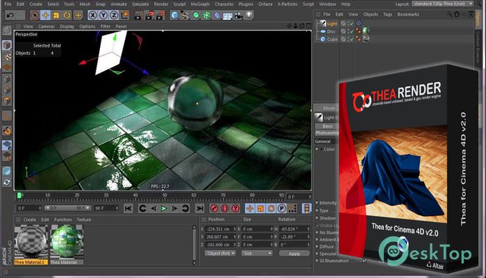 Download Thea For Cinema 4D v2.2.483.1875 Free Full Activated