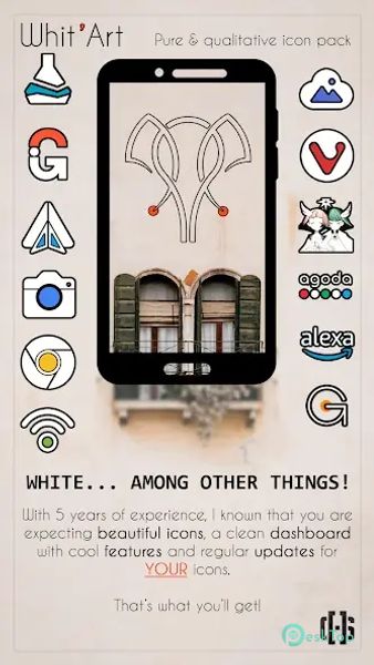 WhitArt Icon Pack 213.0 APK MOD フル無料ダウンロード